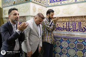 تشرف وزیر کشور عراق به حرم مطهر رضوی