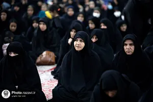 مراسم عزاداری روز شهادت حضرت زهرا(س) در شهرک طرق مشهد