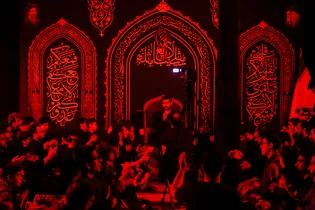 عزاداری شب عاشورای حسینی در دانشگاه بین‌المللی امام رضا علیه‌السلام