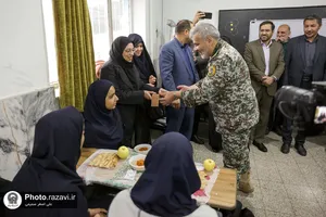 چهارشنبه&zwnj;های امام رضایی در دبیرستان دخترانه شهید ستاری