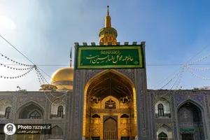 حرم مطهر رضوی در آستانه اعیاد شعبانیه