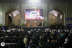 عزاداری هیأت&zwnj;های مذهبی مهاجرین افغانستانی در حرم مطهر رضوی