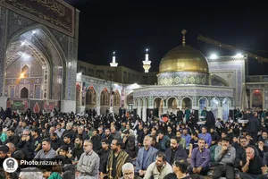 عزاداری هیأت&zwnj;های مذهبی استان سیستان و بلوچستان در حسینیه حرم