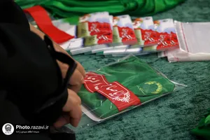 کارگاه دوخت لباس شیرخوارگان حسینی