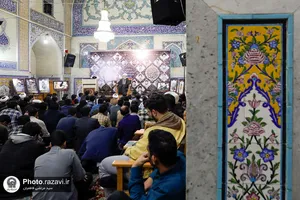 مراسم بزرگداشت حماسه نهم دی در دانشگاه رضوی