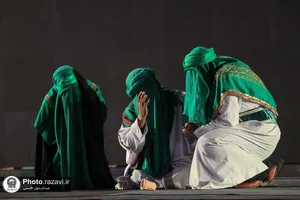 نمایش آیینی &laquo;آسمان هشتم&raquo; در حرم مطهر رضوی