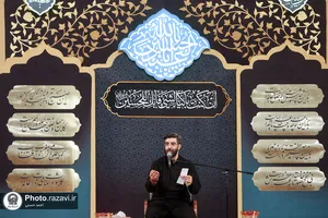 عزاداری دهه دوم محرم در حرم مطهر رضوی