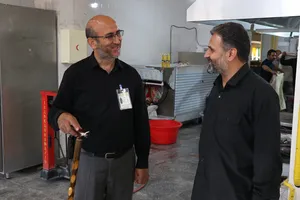 بازدید میرزاده از موکب اراک