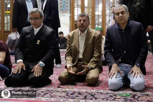 تشرف وزير کشور جمهوری اسلامی پاكستان به حرم مطهر رضوی
