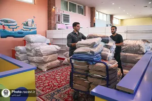 آماده&zwnj;سازی موکب باغ اردوگاه خاتون برای میزبانی از زائران