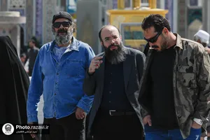دیدار عوامل فیلم صیاد با تولیت آستان قدس رضوی