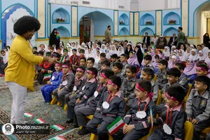 جشن غنچه&zwnj;های رضوی در حرم امام رضا علیه&zwnj;السلام