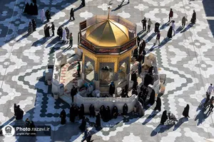 آیین صلا در حرم مطهر رضوی