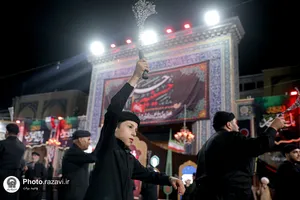 عزاداری سنتی دهه آخر صفر در &laquo;حسینیه حرم&raquo;-3