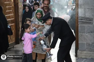 حال و هوای حرم مطهر رضوی در آستانه ولادت امام رضا علیه&zwnj;السلام