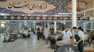 بازدید استاندار خراسان رضوی از قرارگاه مردمی طبخ افطاری‌های رضوی