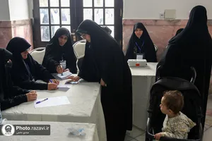 مرحله دوم انتخابات مجلس شورای اسلامی در حرم مطهر رضوی