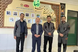 تقدیر از شرکت آرد قدس رضوی بابت تولید آرد کامل