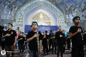 ویژه&zwnj;برنامه &laquo;احلی من العسل&raquo; در حرم مطهر رضوی