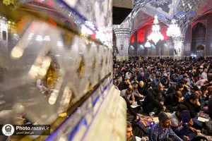 مراسم گرامیداشت حماسه ٩ دی در حرم مطهر رضوی - 1