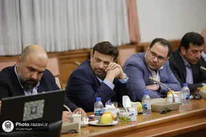 دیدار جمعی از اعضای جامعه هتلداران ایران با قائم&zwnj;مقام تولیت آستان قدس رضوی