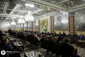 دیدار جمعی از نمایندگان اصناف مشهد با تولیت آستان قدس رضوی