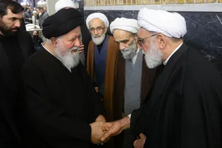 مراسم بزرگداشت شهیدان جنگ تحمیلی رمضان در حرم مطهر رضوی