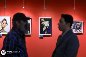نمایشگاه کاریکاتور چهره &laquo; رخ به رخ &raquo;