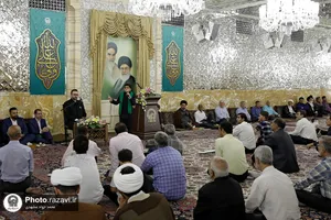جشن عید سعید غدیر خم با حضور تولیت آستان قدس رضوی