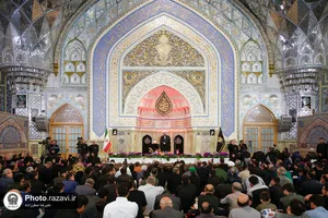 مراسم احیا شب بیست و سوم ماه مبارک رمضان در حرم مطهر رضوی-1
