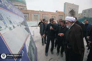 بازدید تولیت آستان قدس رضوی از پروژه رواق زیرسطحی امام حسین علیه&zwnj;السلام