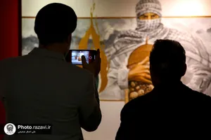 نمایشگاه آثار رویداد هنری &laquo;مِنَ القُدس اِلَی القُدس&raquo;
