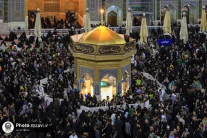 حال و هوای حرم مطهر رضوی در دهه آخر صفر