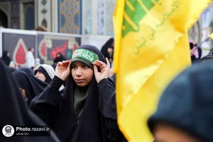 اجتماع دختران دهه هشتادی در حرم مطهر رضوی
