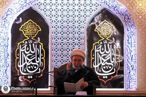 مقتل خوانی روز عاشورا ویژه زائران عرب زبان در حرم مطهر رضوی