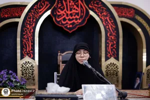 جلسه سنتی قرآن کریم در حرم مطهر رضوی