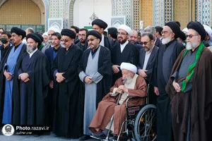 مراسم تشییع پیکر حجت&zwnj;الاسلام و المسلمین سید جعفر طباطبائی