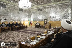 دیدار ائمه جمعه استان سیستان و بلوچستان با تولیت آستان قدس رضوی