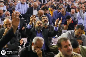 مراسم عزاداری شهادت امام عسکری در حرم مطهر رضوی