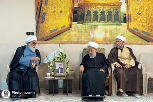 دیدار تولیت آستان قدس رضوی با خانواده شهیدان نظری