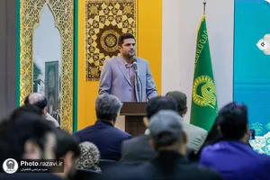 اهدای مدال قهرمانی ابوالفضل مقصودلو به موزه حرم مطهر رضوی