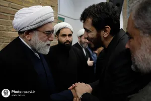 عزاداری روز شهادت امام کاظم علیه&zwnj;السلام در حرم مطهر رضوی