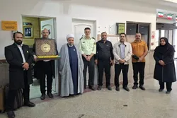 میزبانی مرزبانان سرخس از خادمان حرم مطهر امام رضا (ع)