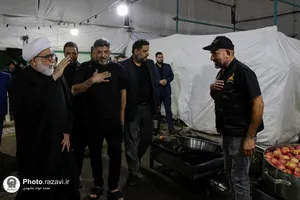 بازدید تولیت آستان قدس رضوی از مواکب خدمت&zwnj;رسان در دهه پایانی ماه صفر