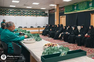 بازدید اساتید بسیجی دانشگاه آزاد اسلامی