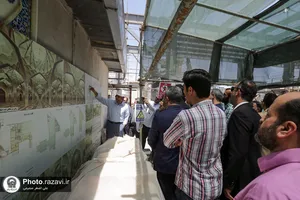 بازدید پرسنل خبرگزاری تسنیم از فعالیت&zwnj;های آستان قدس رضوی
