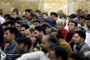 دیدار کارگران نمونه استان خراسان رضوی با تولیت آستان قدس رضوی
