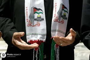 تشرف جمعی از  مسئولان کشور فلسطین به بارگاه منور رضوی