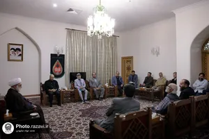 دیدار اعضای انجمن صنفی کارگردانان تئاتر کشور با تولیت آستان قدس رضوی