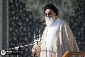 اقامه نماز عید سعید فطر در حرم مطهر رضوی - 1